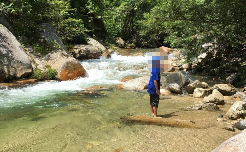 山の奥地に行ってきました